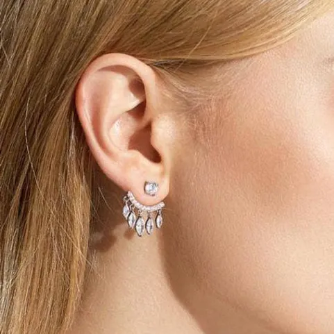 Magical Double Use Water Drip Diamond Tassel Earrings