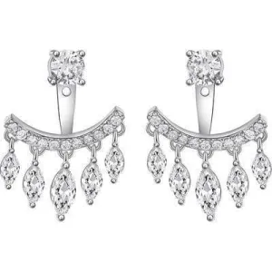 Magical Double Use Water Drip Diamond Tassel Earrings