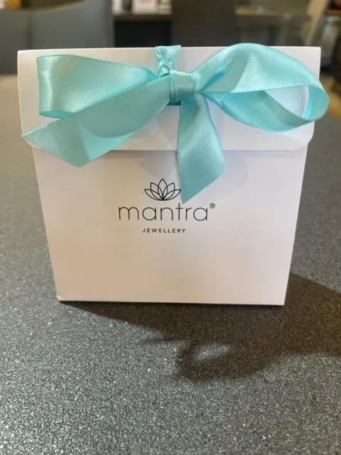 Mantra Angel Wing  Necklace | Sterling Silver