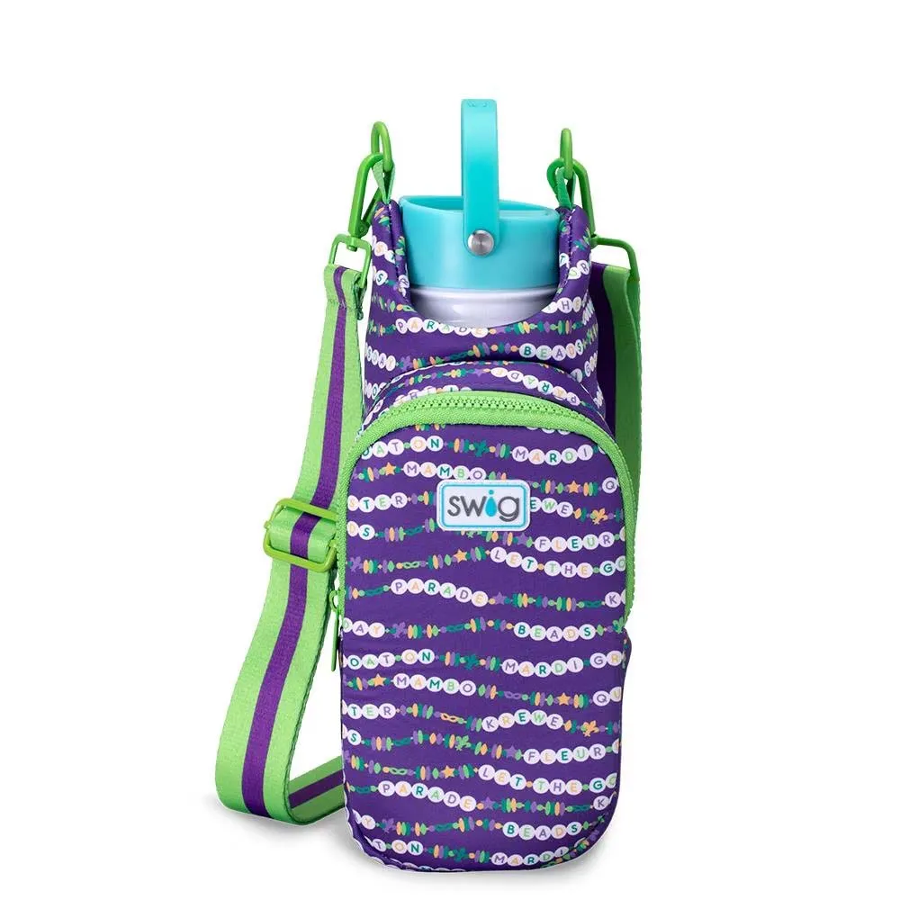 Mardi Gras Water Bottle Sling, 2 designs