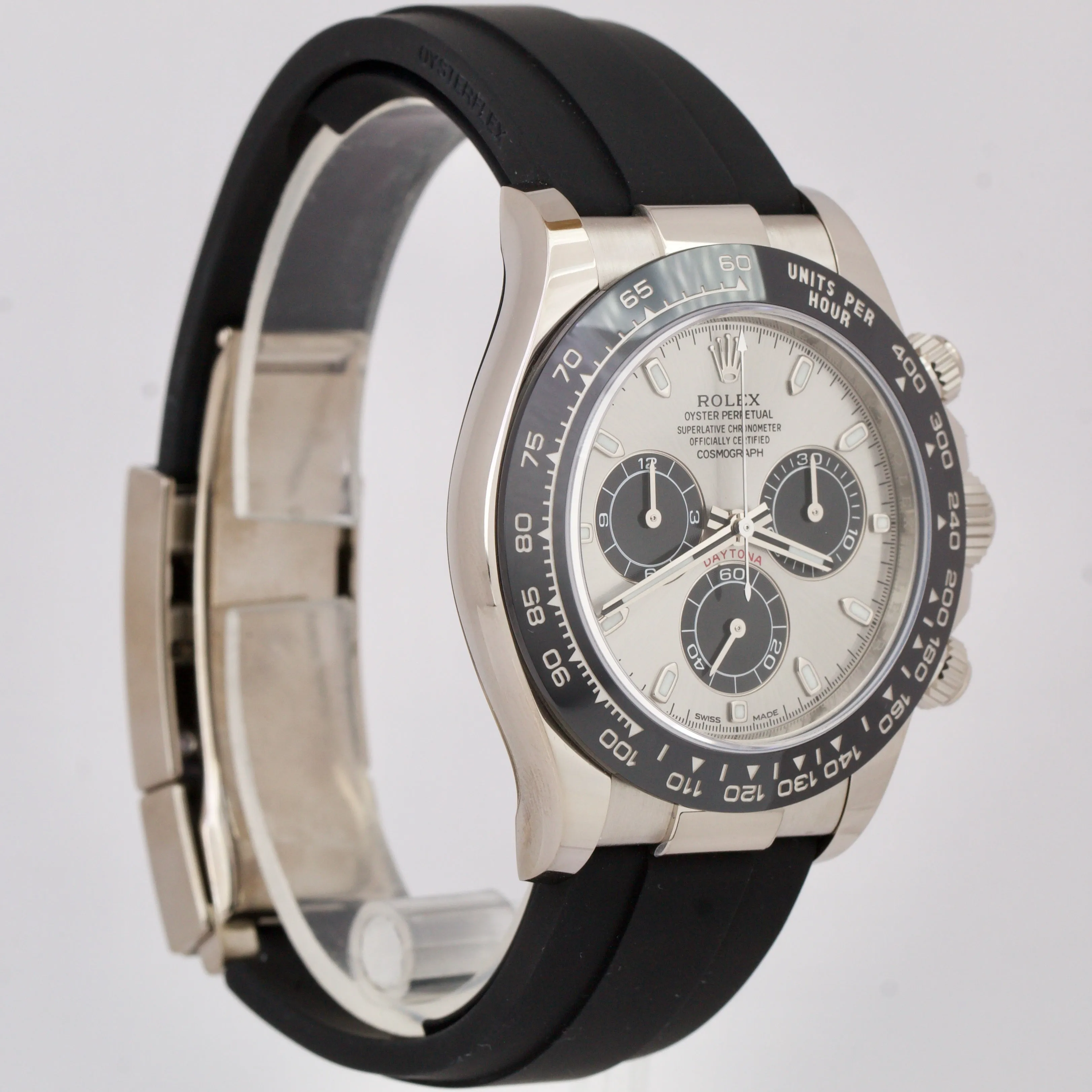 MAY 2023 PAPERS Rolex Daytona 18K White Gold Silver Black 40mm 116519 LN B P
