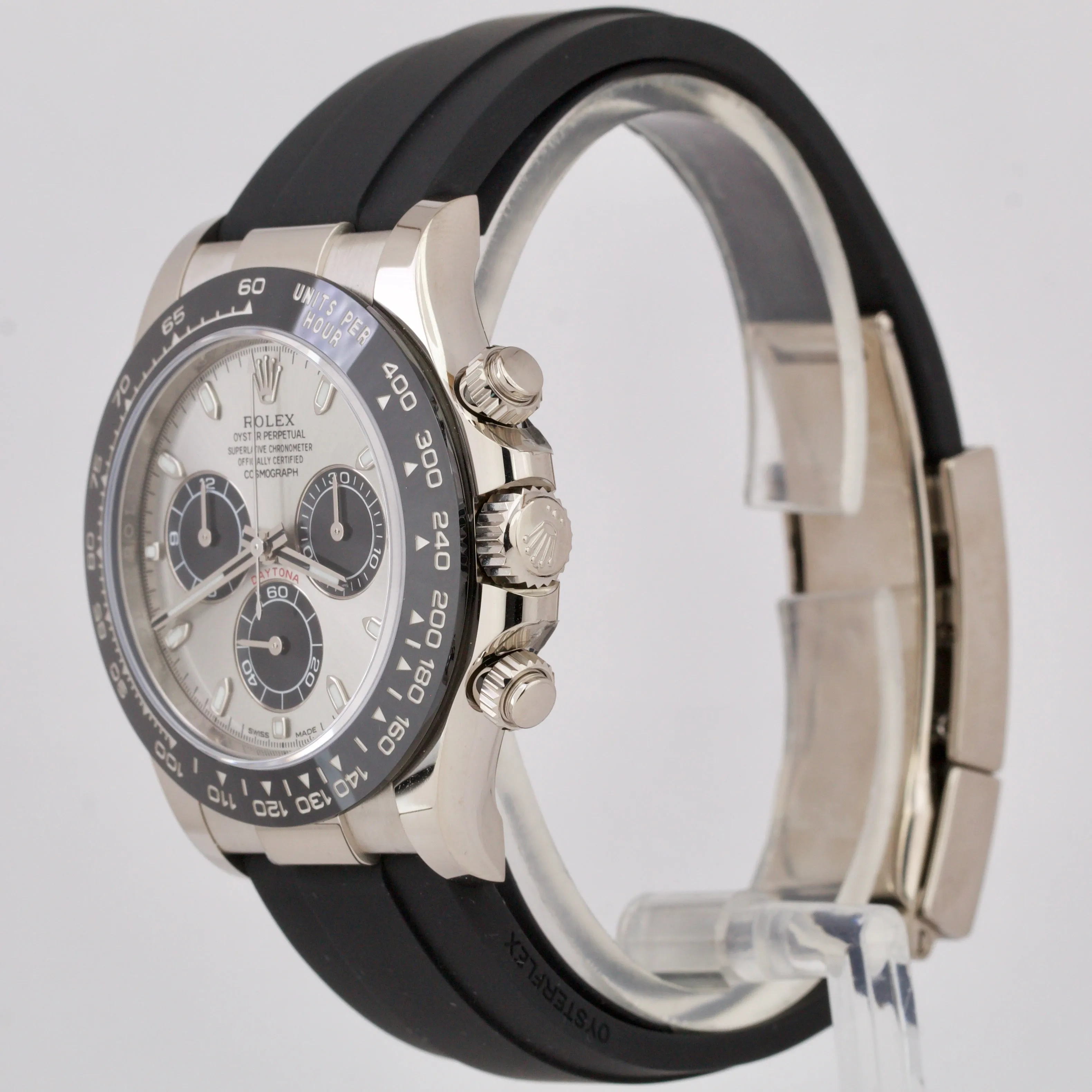 MAY 2023 PAPERS Rolex Daytona 18K White Gold Silver Black 40mm 116519 LN B P