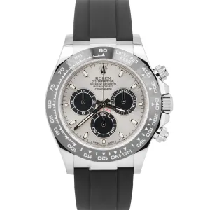 MAY 2023 PAPERS Rolex Daytona 18K White Gold Silver Black 40mm 116519 LN B P