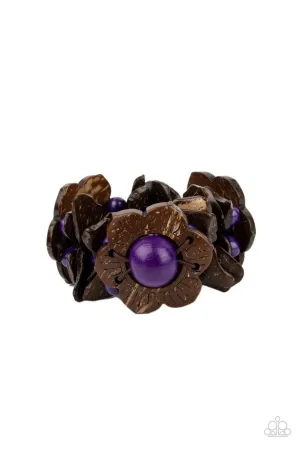 Mediterranean Mangrove Purple Paparazzi Bracelet