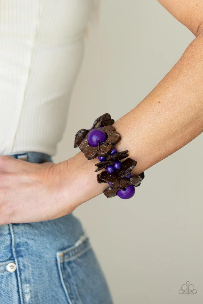 Mediterranean Mangrove Purple Paparazzi Bracelet