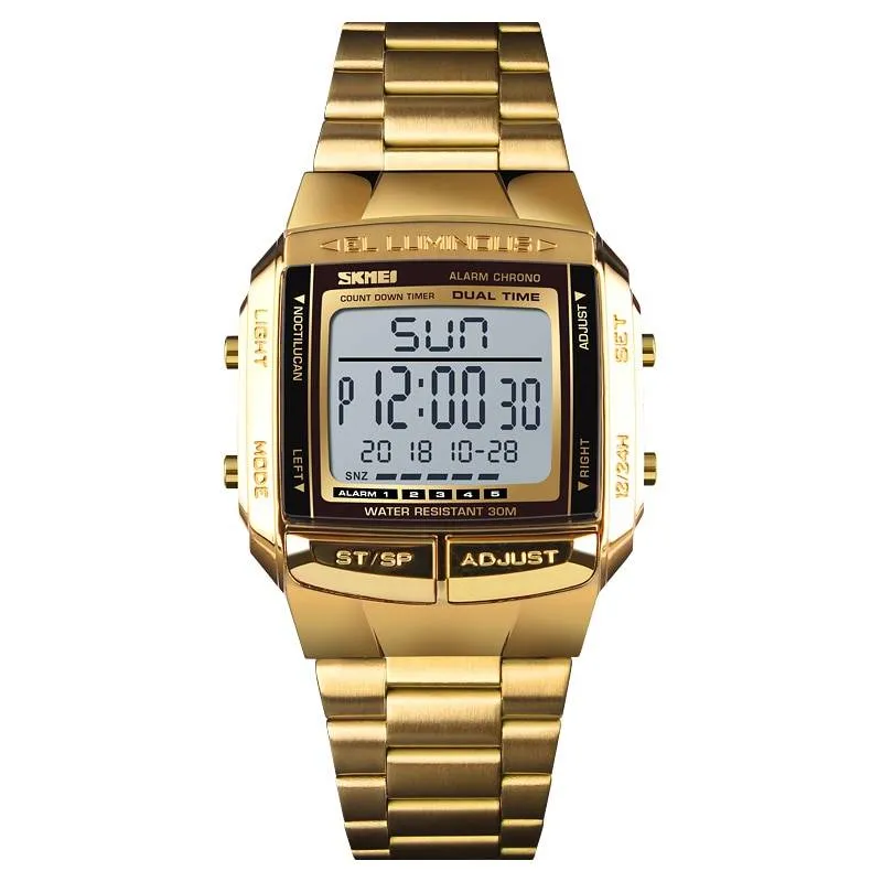 Men's Stainless Steel Sports Watch