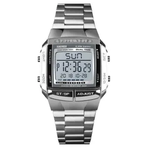 Men's Stainless Steel Sports Watch