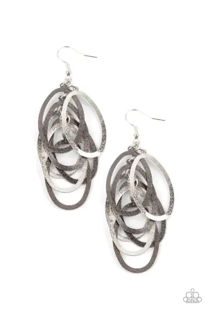 Mind OVAL Matter Multi Paparazzi Earrings