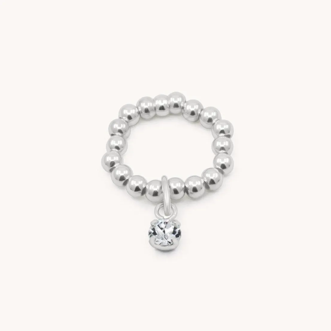 Mini Birthstone Beads Ring