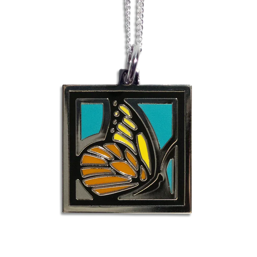 Motawi Tileworks - Necklace - Butterfly Pendant (Turquoise) #N19