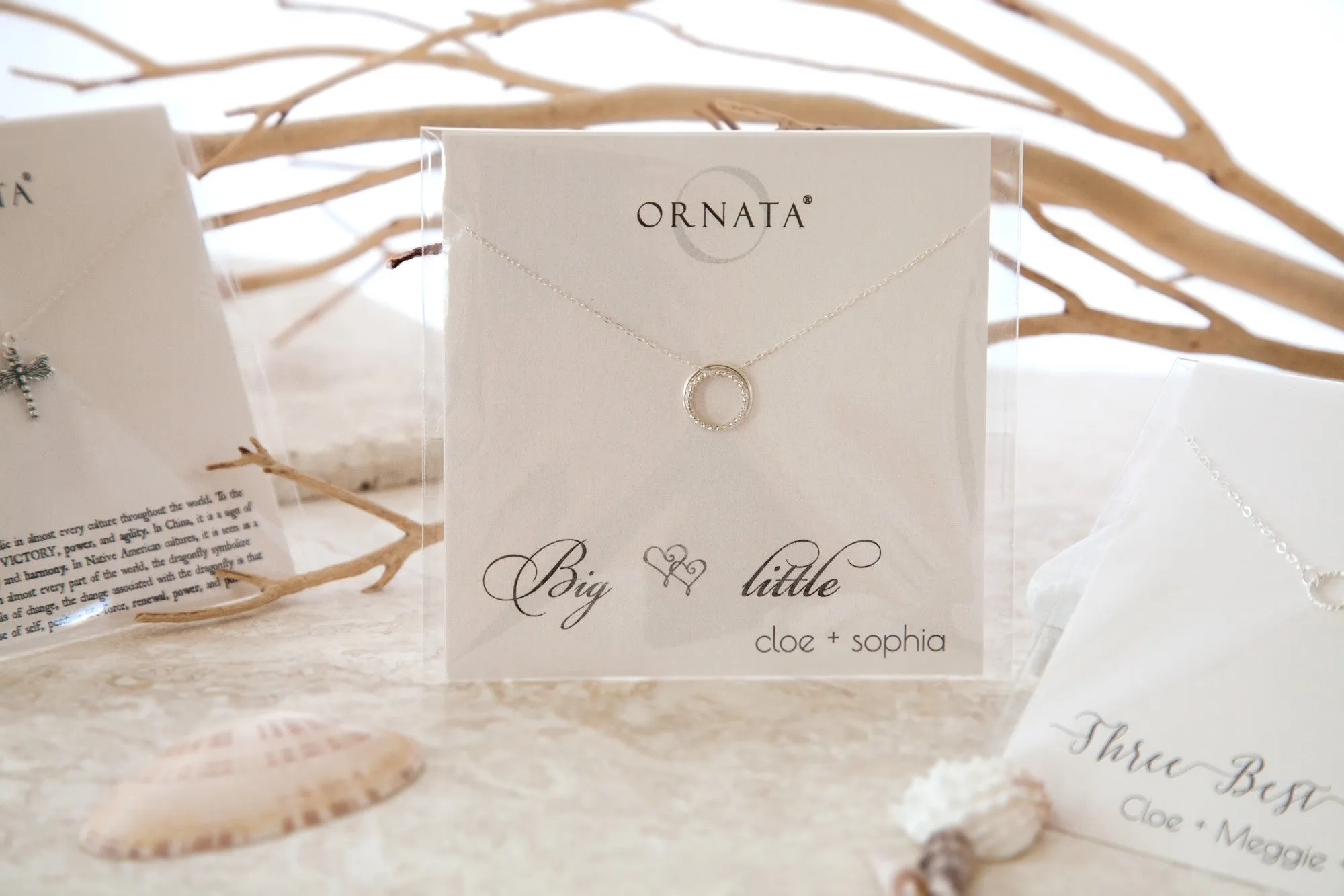 Mother of One PERSONALIZED Sterling Silver Necklace by Ornata