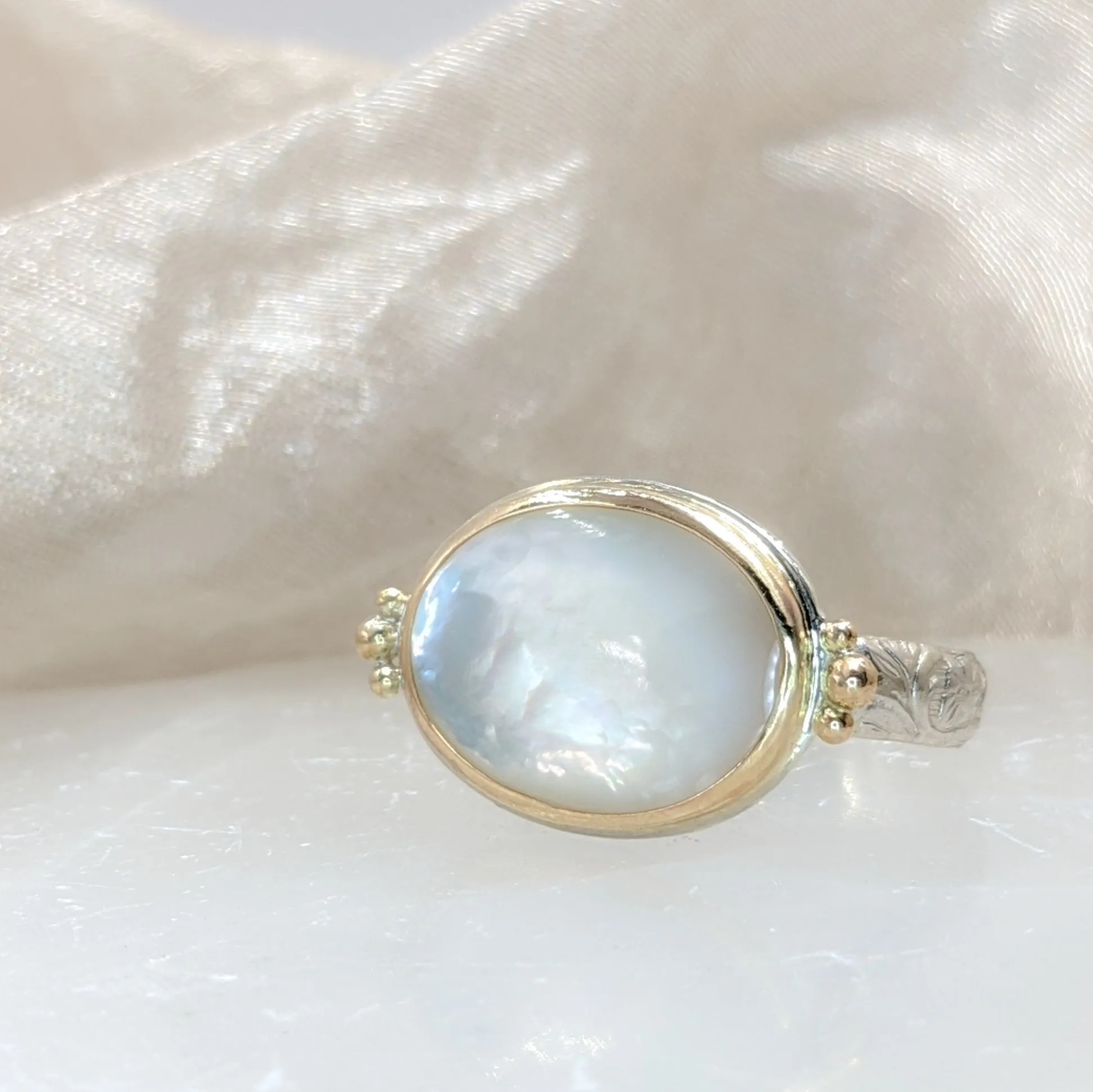 Mother of Pearl Ring