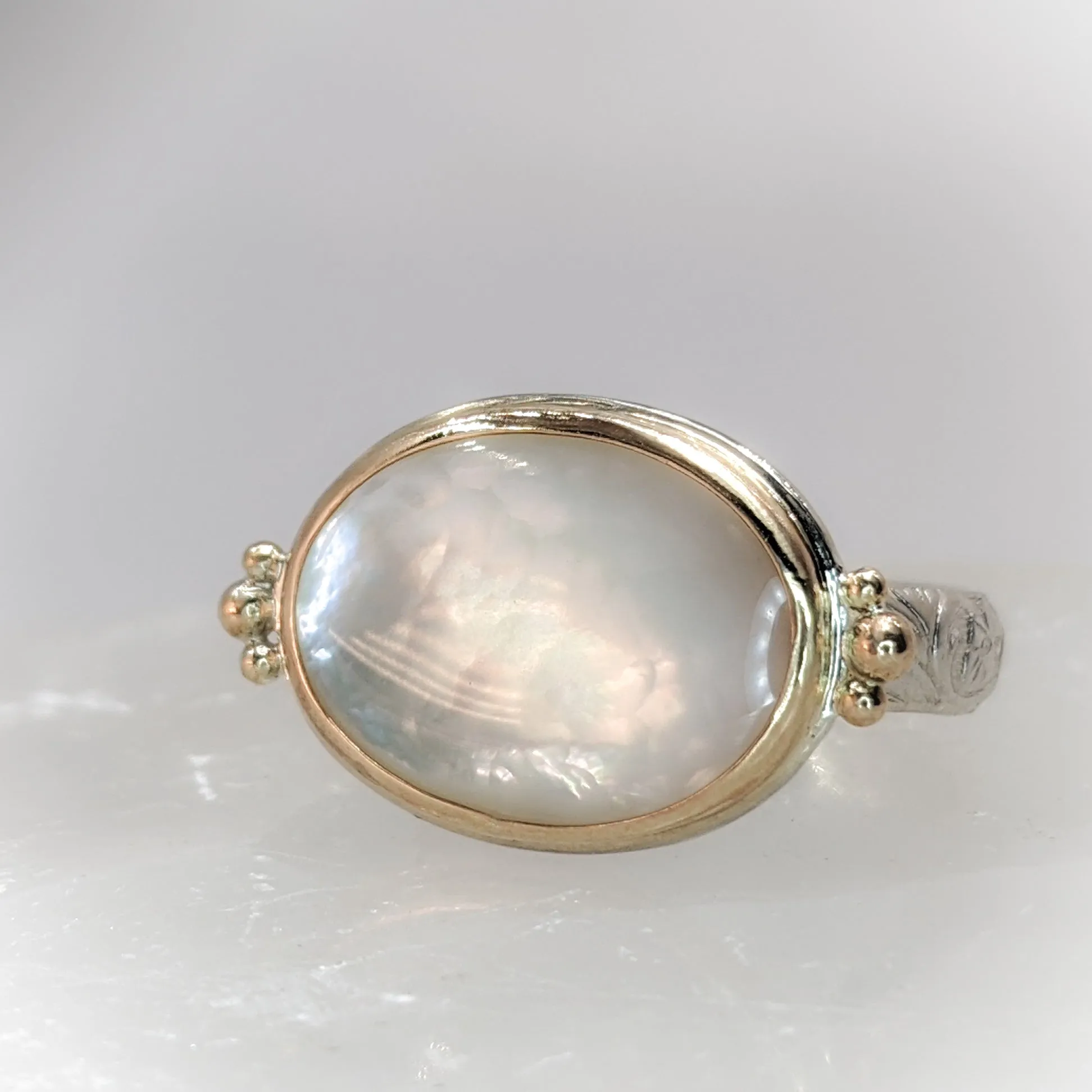 Mother of Pearl Ring