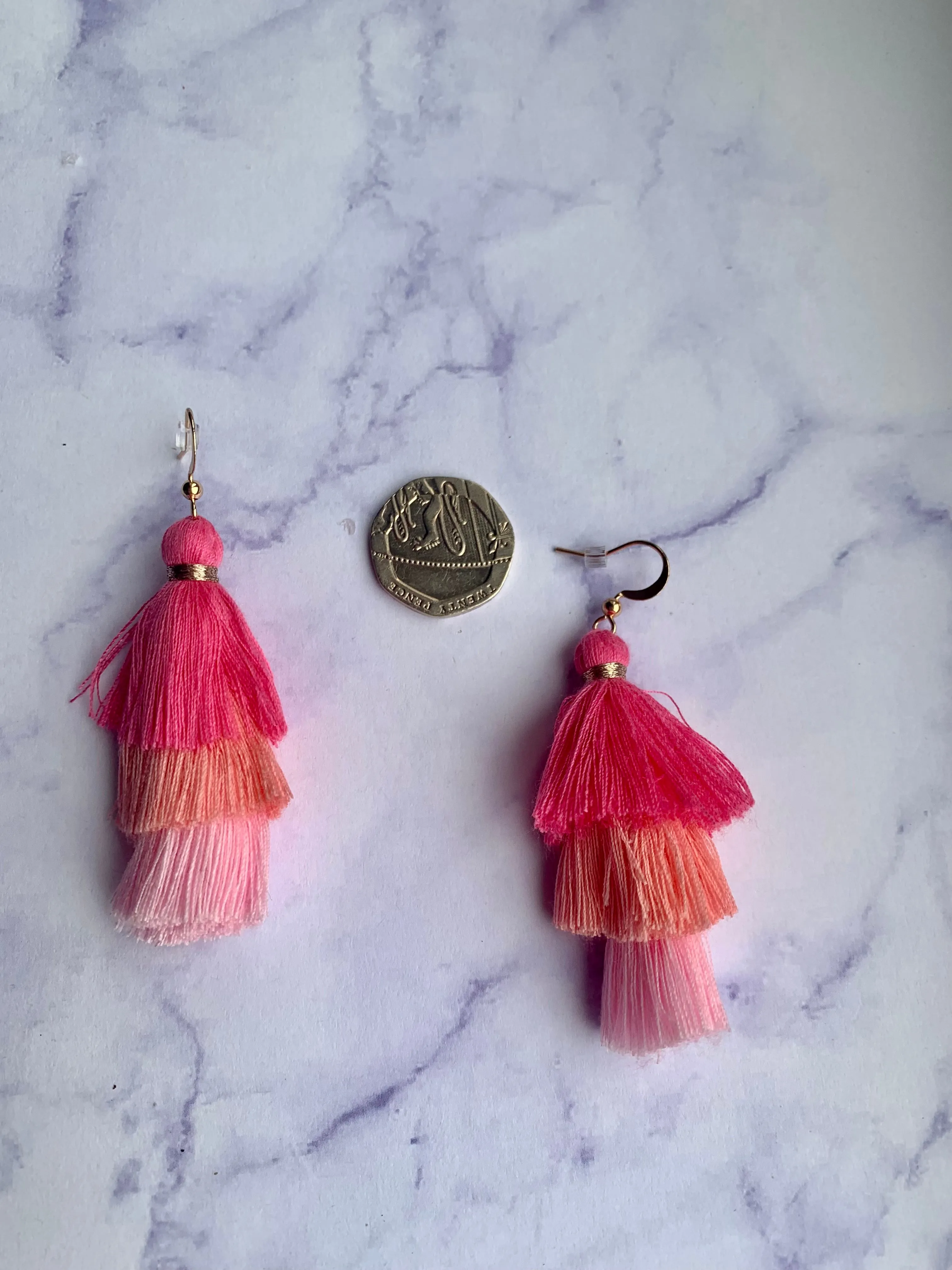 Multi-layer Tassel Earrings