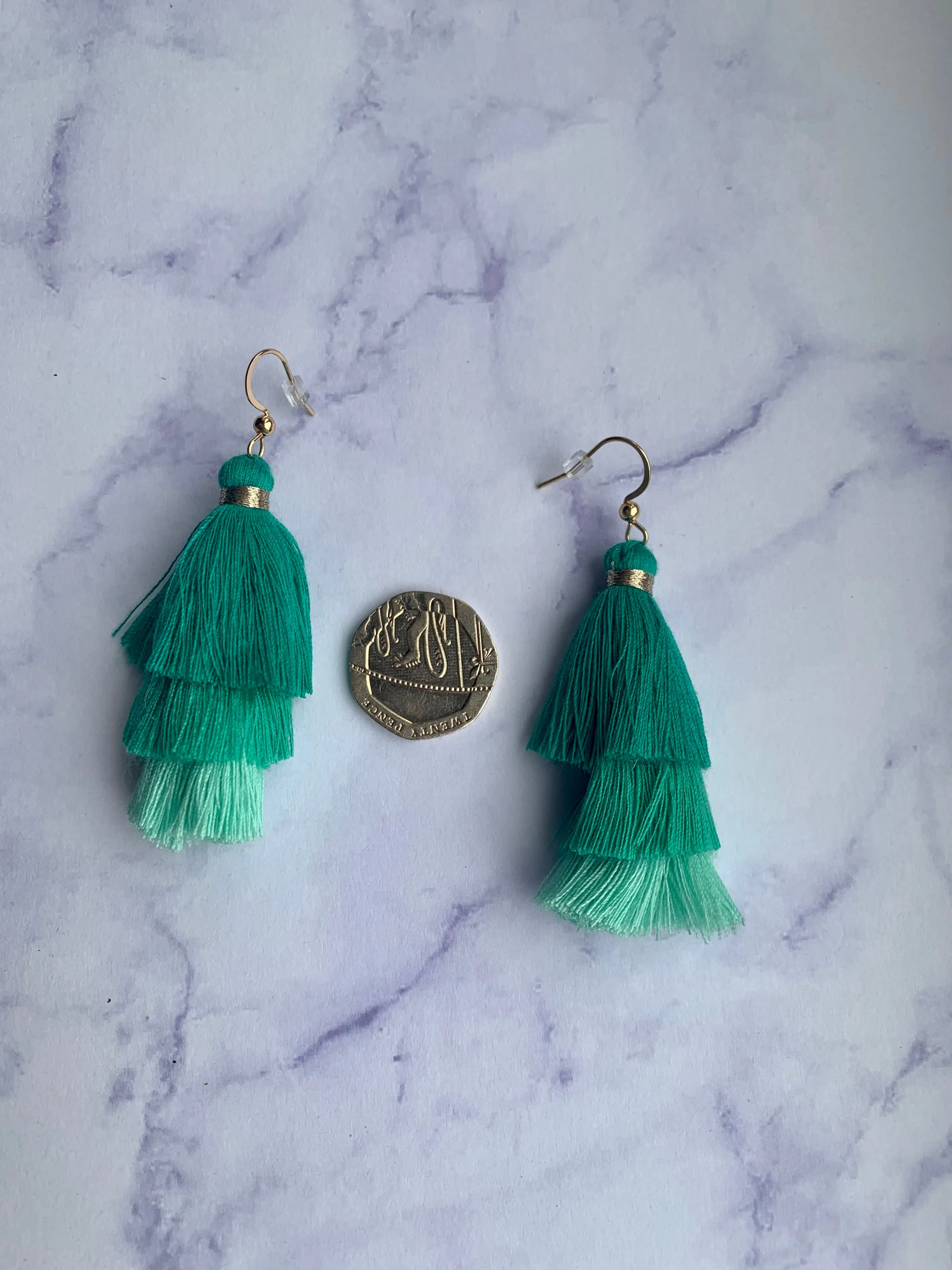 Multi-layer Tassel Earrings