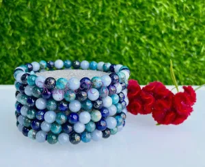 Natural Crystal Healing 6mm Stretch Bracelet