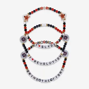 New England Revolution 3 Pack Friendship Bracelet