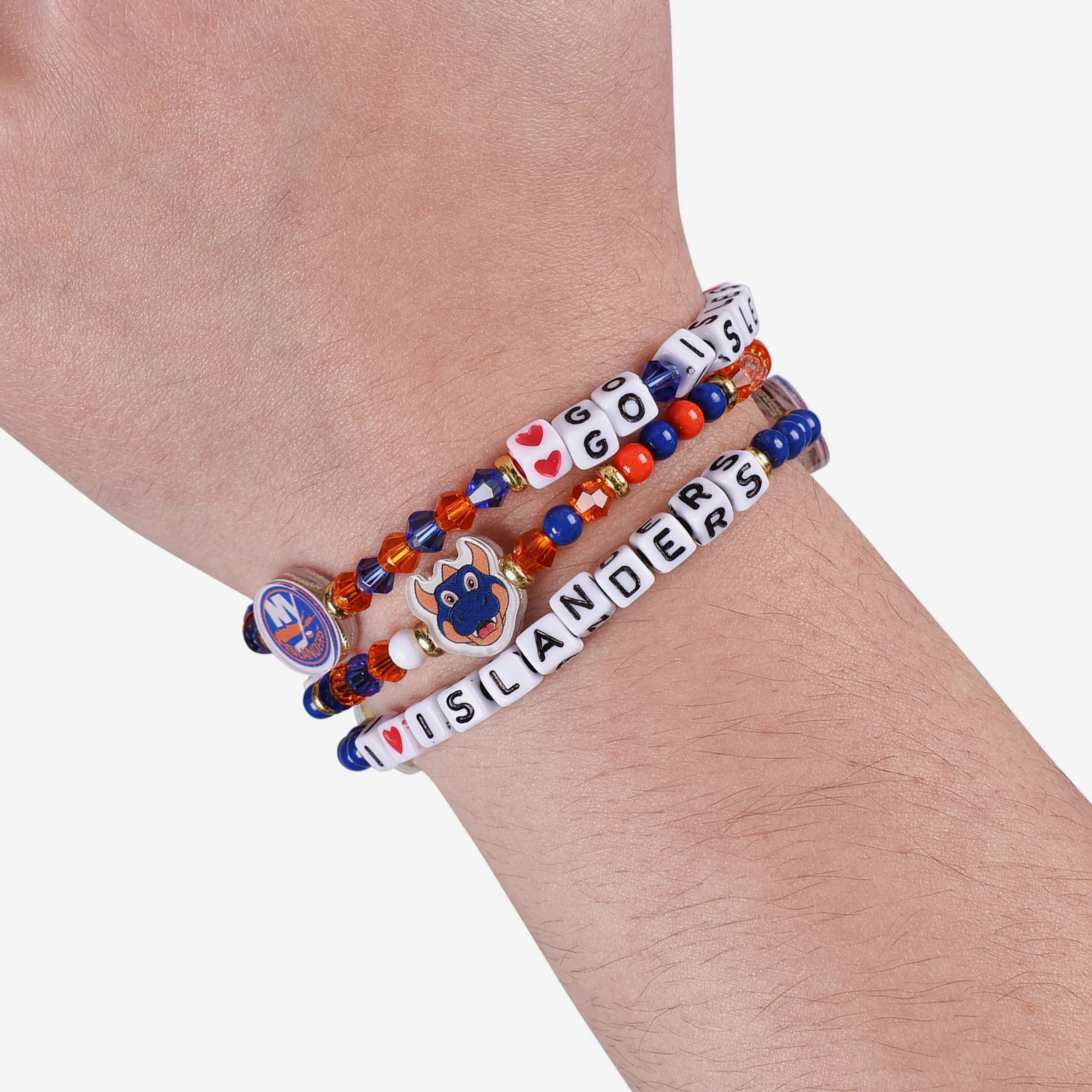New York Islanders 3 Pack Friendship Bracelet