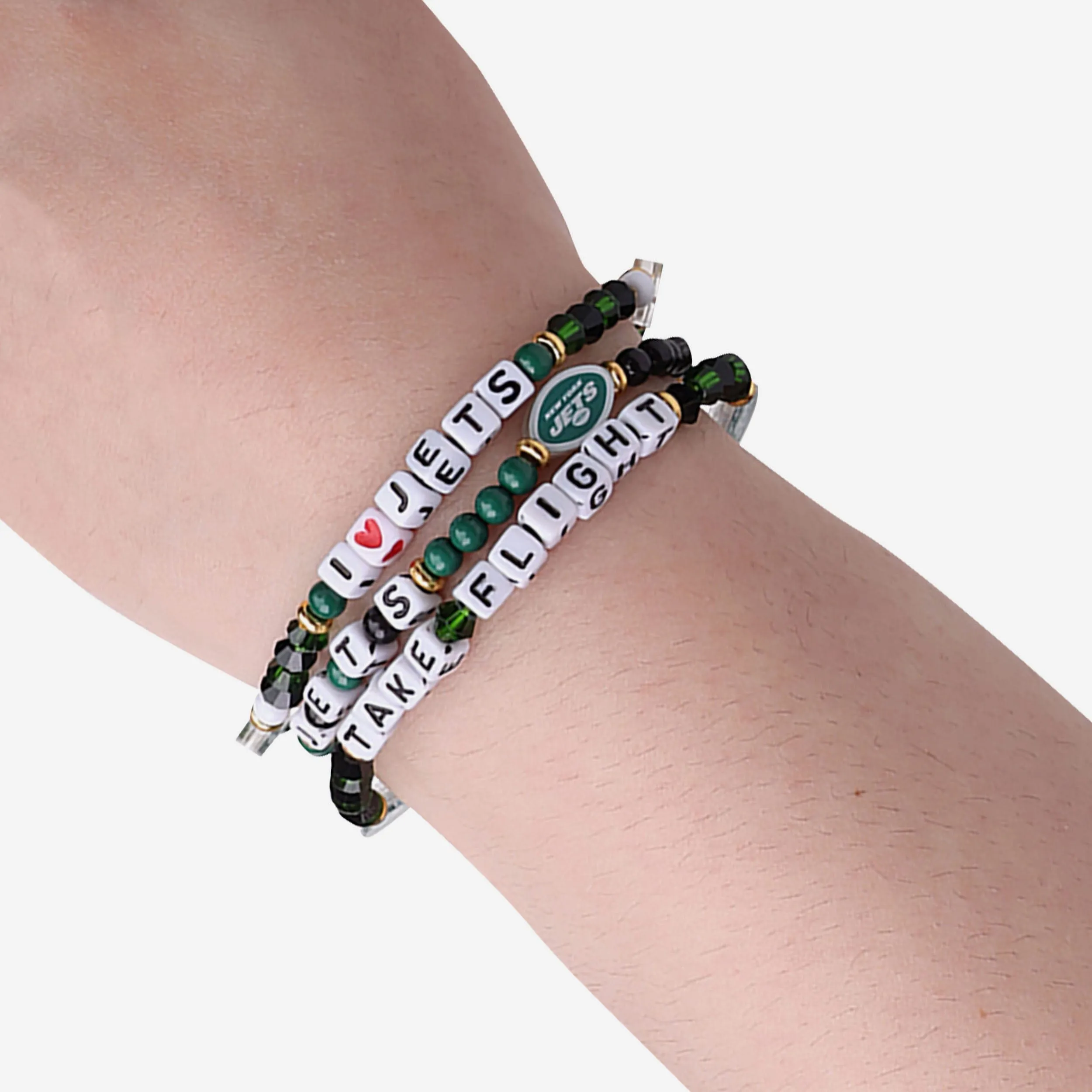 New York Jets 3 Pack Friendship Bracelet