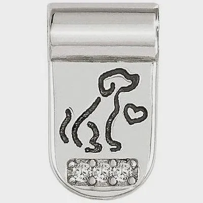 Nomination Seimia Dog Plate Charm