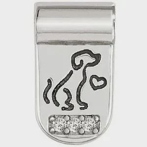 Nomination Seimia Dog Plate Charm