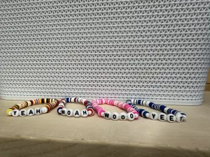 NTCO WWE Beaded Friendship Bracelets