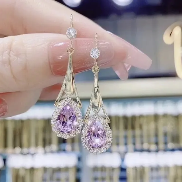 Opal Blossom Tassel Earring Collection