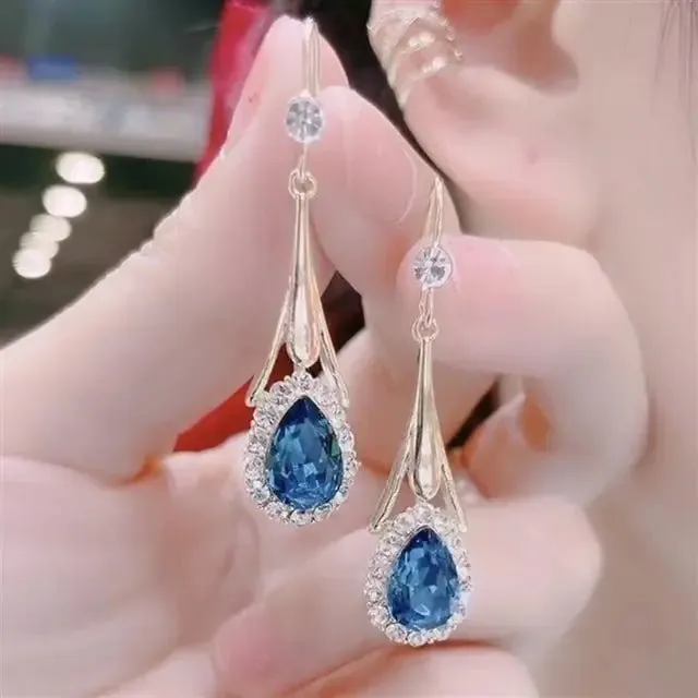 Opal Blossom Tassel Earring Collection