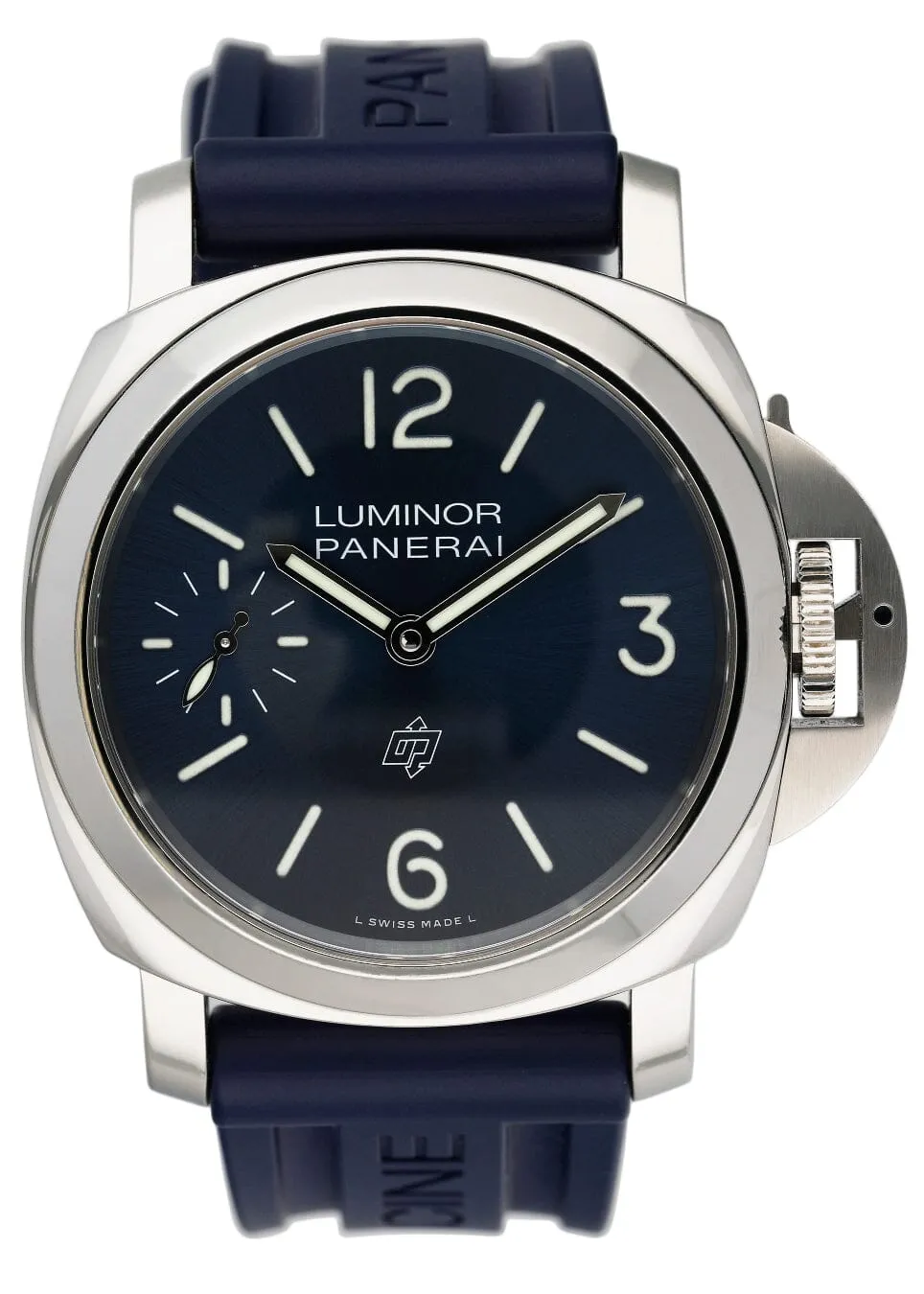 Panerai Luminor Blu Mare PAM01085 Blue Dial Mens Watch Box Papers