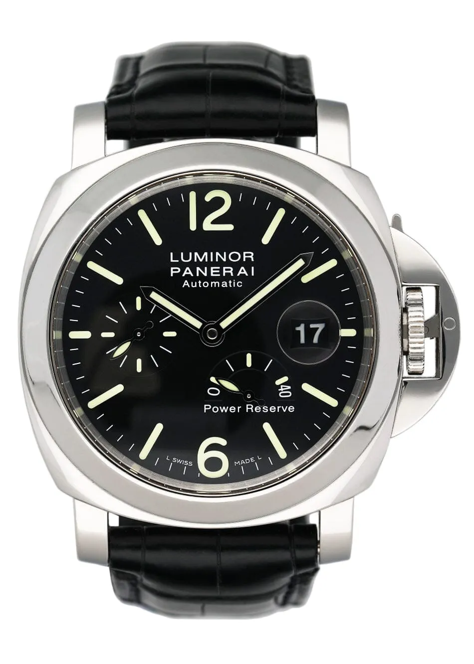 Panerai Luminor Power Reserve PAM00090 Mens Watch Box Papers