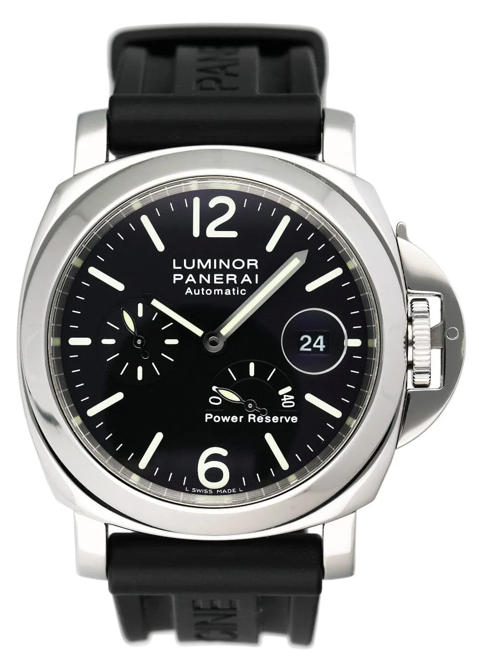 Panerai Luminor Power Reserve PAM00090 Mens Watch Box Papers