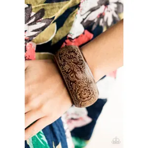 Paparazzi Beach Retreat Brown Bracelet