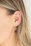 Paparazzi - Belle Of The Ballroom - Purple Pearl Necklace