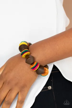 Paparazzi Bermuda Boardwalk - Multi Bracelet