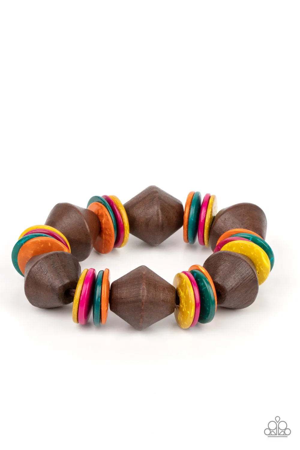 Paparazzi Bermuda Boardwalk - Multi Bracelet