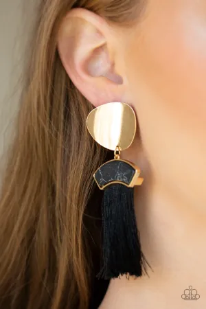 Paparazzi Insta Inca Earrings Gold