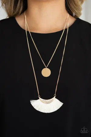 Paparazzi Tassel Temptation - Gold