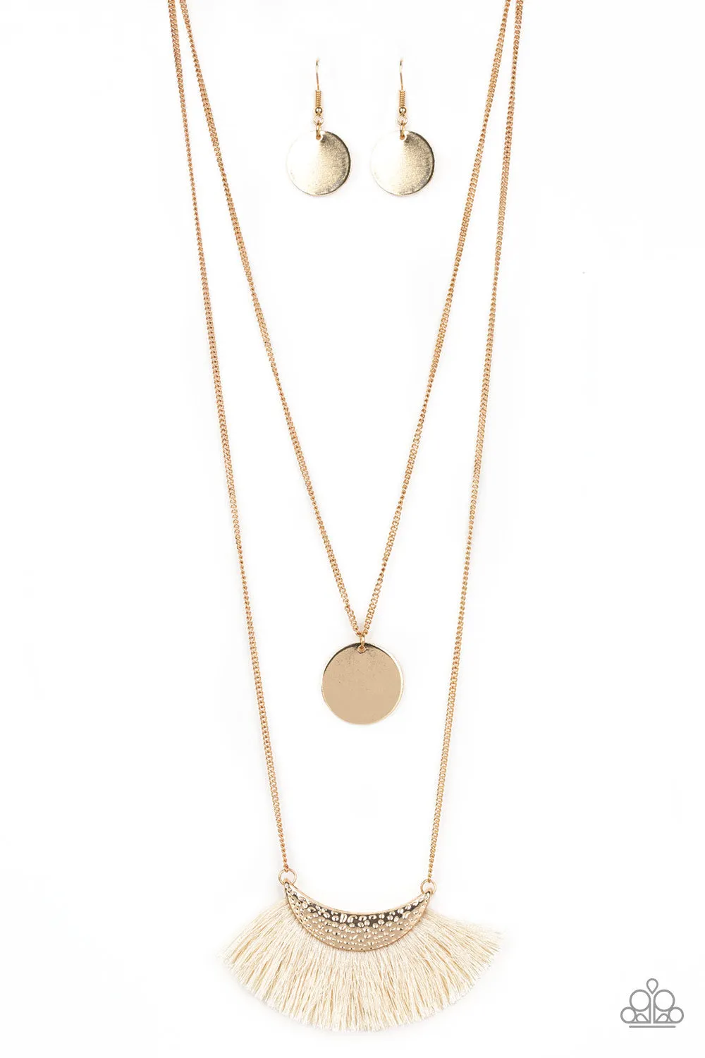 Paparazzi Tassel Temptation - Gold
