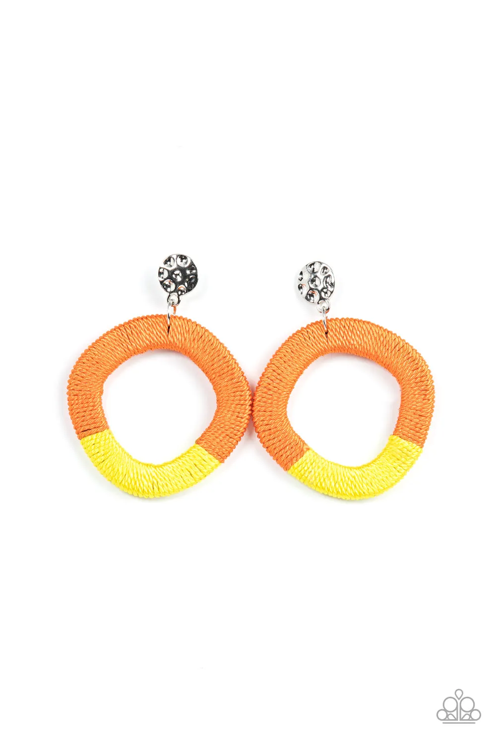 Paparazzi Thats a WRAPAROUND - Multi Earrings