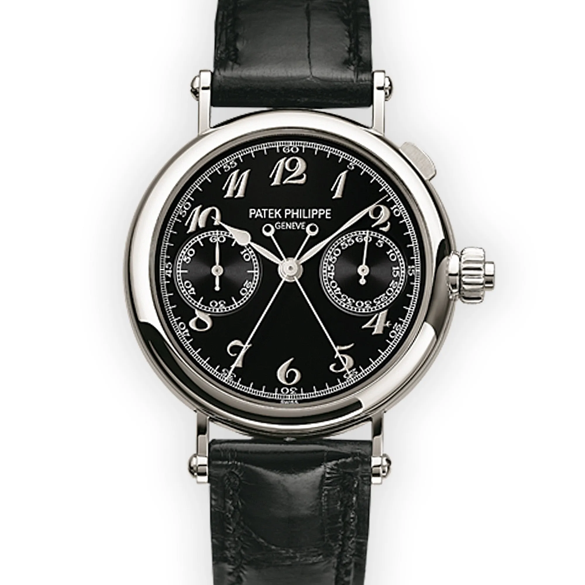 Patek Philippe Platinum Monopusher Split Seconds Chrono Ref. 5959, Double Sealed and Unworn