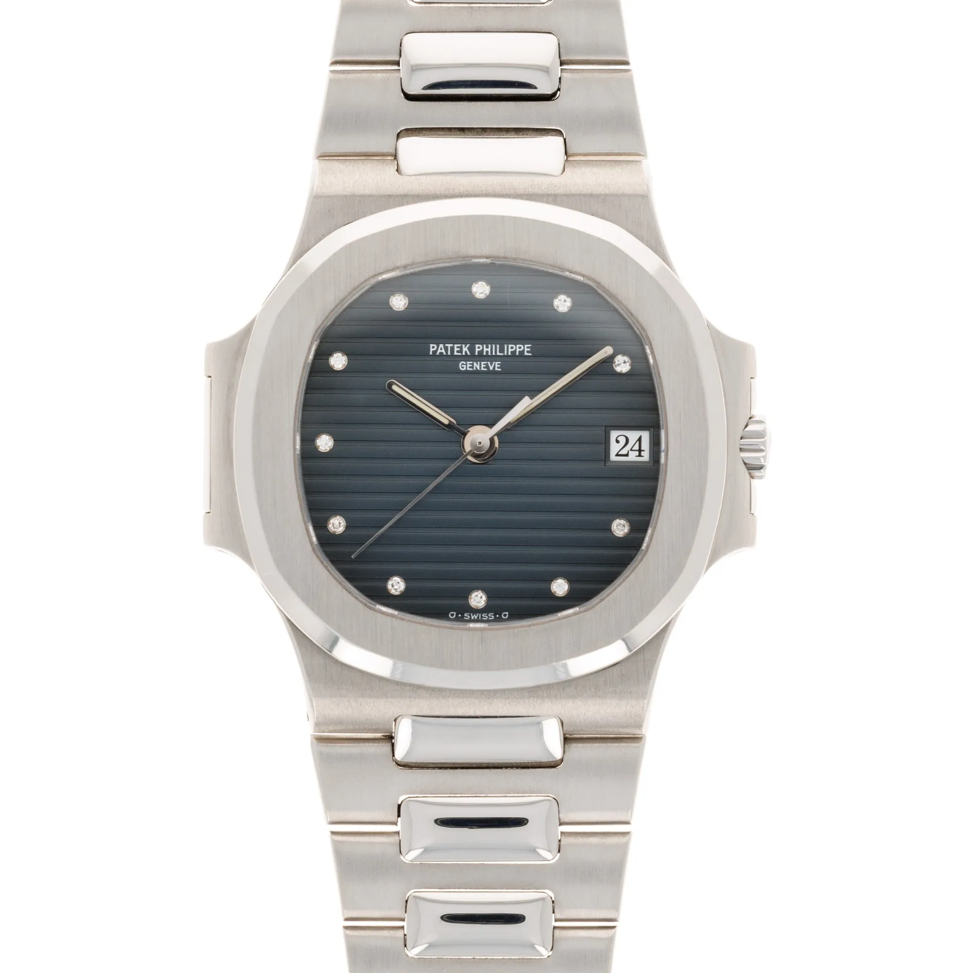 Patek Philippe Platinum Nautilus Watch Ref. 3800