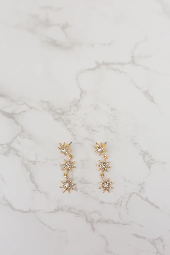 Pave Sparkle Drops (Gold)