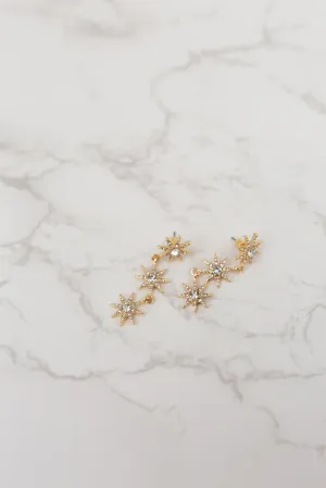 Pave Sparkle Drops (Gold)