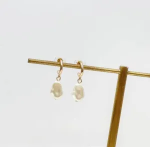 Pearly Drop Earrings