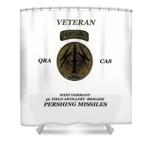 Pershing - Shower Curtain