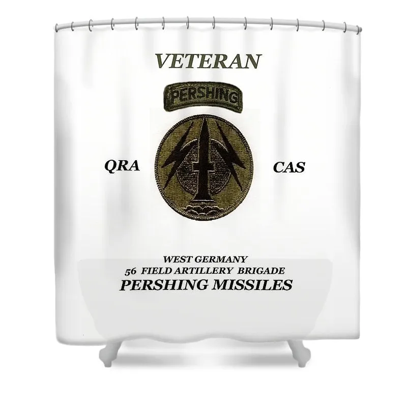 Pershing - Shower Curtain