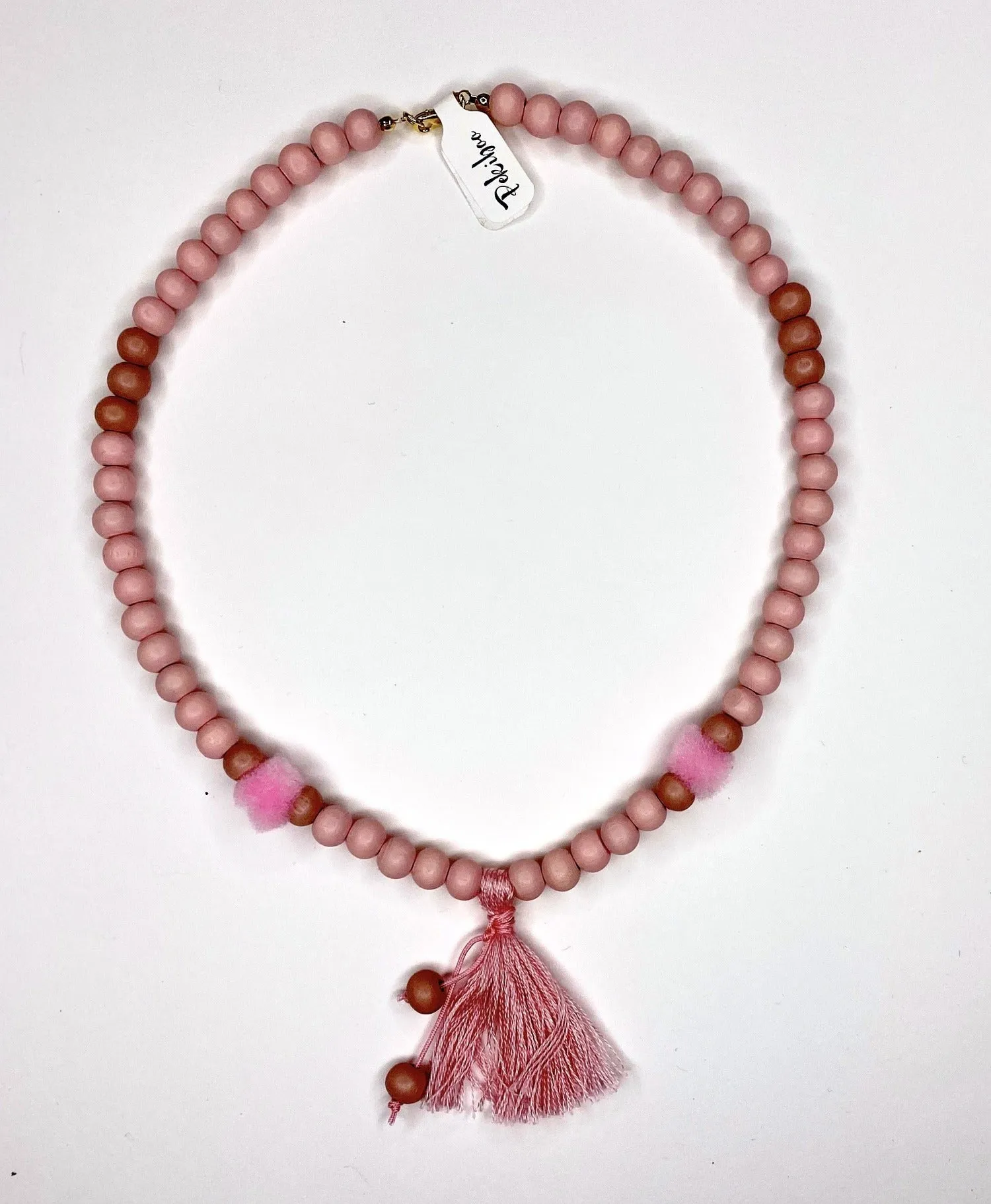 Pink Light Necklace and Bracelets
