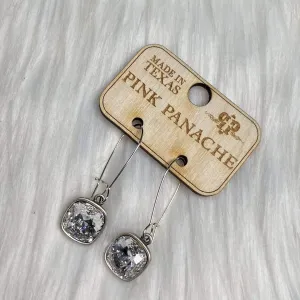 Pink Panache Clear Dangle