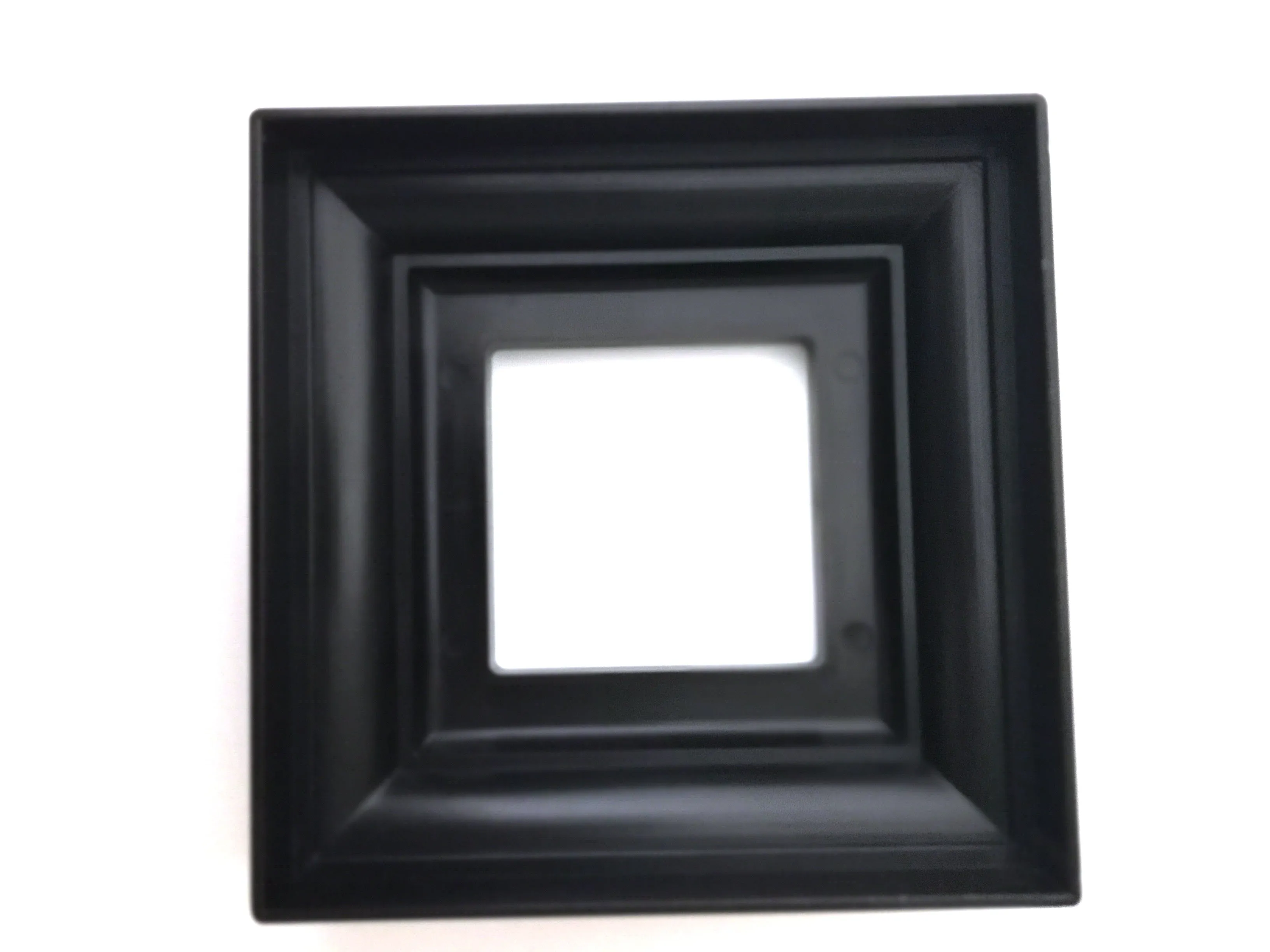 Post Trim Ring 3x3 Black Plastic Column Post Base Trim Ring for Columns/Posts on Decks, Porches