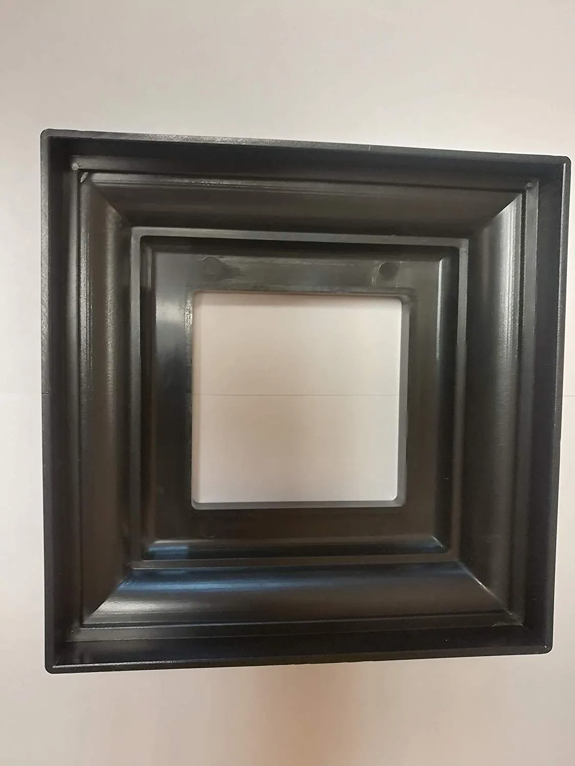 Post Trim Ring 3x3 Black Plastic Column Post Base Trim Ring for Columns/Posts on Decks, Porches